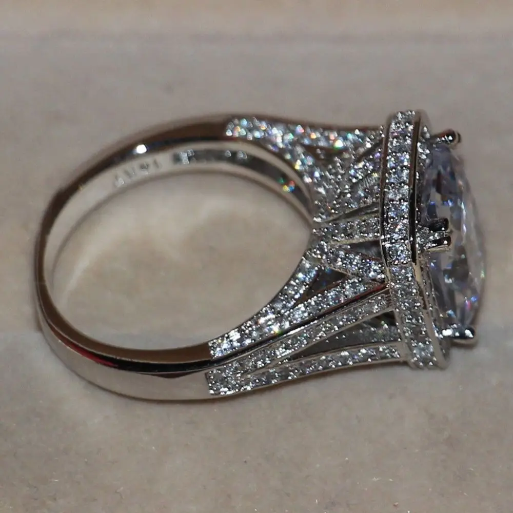 sz5 11 pave setting wholesale jewelry 192pcs white 5a cz zirconia 14kt gold filled wedding - White Sapphire Wedding Ring Sets sz5 11 pave setting wholesale jewelry 192pcs white 5a cz zirconia 14kt gold filled wedding - White Sapphire Wedding Ring Sets