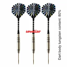 Роскошный высококачественный костюм кавалер Дротика, 80% Вольфрамовая сталь, игла, Дротика s 26 г, плюс вес, лучшие профессиональные плееры
