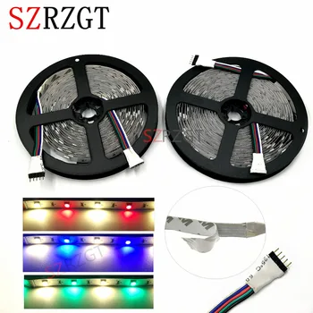 

LED Strip 5050 RGBW DC12V Flexible LED Light RGB + White / RGB + Warm White 60 LED/m 5m/lot.