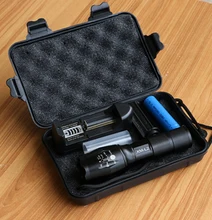 Lanterna 8000LM LED Flashlight CREE XM-L2 Aluminum Torch Zoomable LED Tactical Flashlight Torch Lamp For 3XAAA or 18650 Battery