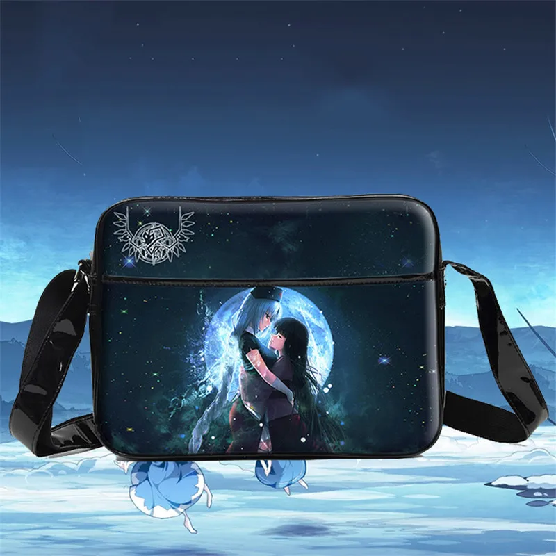 Hot Sale Japan Anime Touhou Project Shoulder Bag Cartoon Unisex School Laptop Crossboy Bags