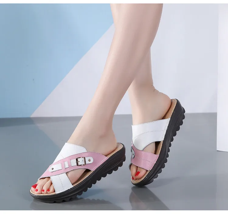AH 1793-2019 Genuine Leather New Women Sandals-20