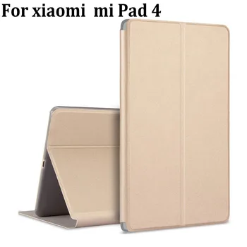 

2pcs For Xiaomi Mi Pad 4 Original Case Cover MiPad 4 Leather shell Ultra Thin With Tablet Holder For Xiaomi Mi Pad4 flip cases