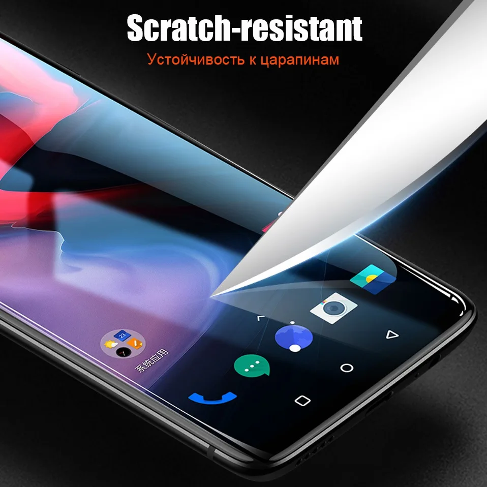 6D Tempered Glass For One Plus Oneplus 6t 5t 5 6 Full Cover Oneplus6t Protective Glass For Oneplus 6t 5t 5 6 Screen Protector 5D (13)