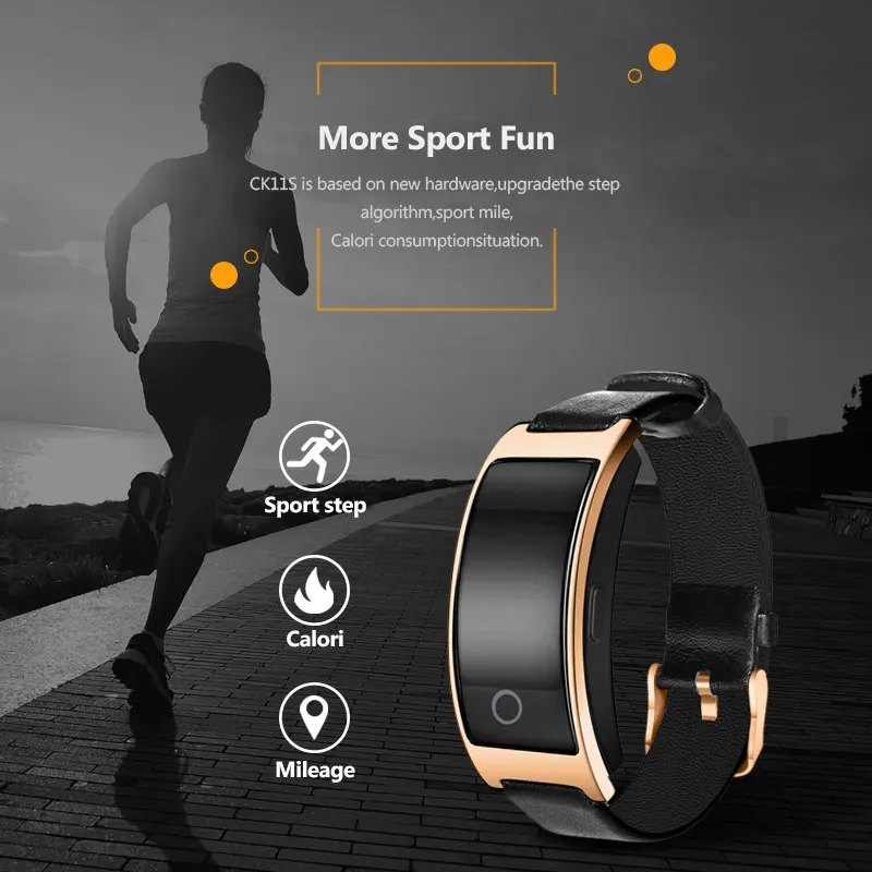 VERYFiTEK CK11S Fitness Bracelet Blood Pressure Smart Wristband heart rate monitor pulsometer Bracelets for xiomi pk fit bit
