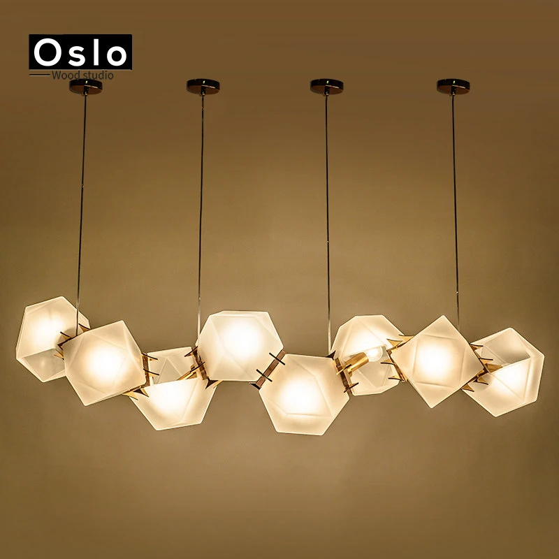 Oslo wood Post Современная подвеска в виде совы из матового стекла светодиодный