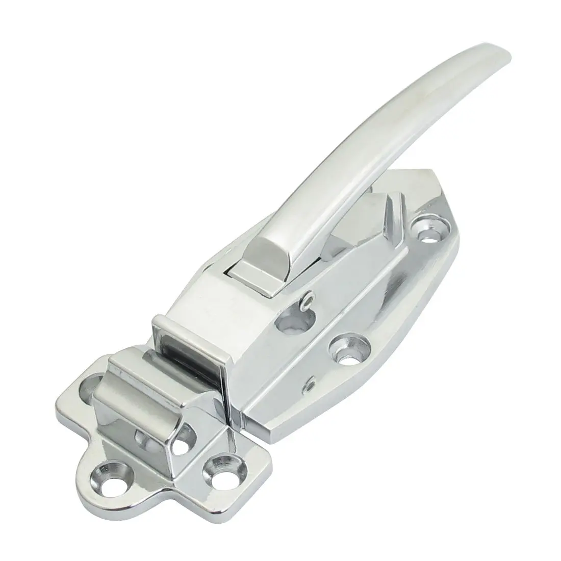 Industrial Lab Oven Door Latch Releasing Pull Handle Silver Tonein