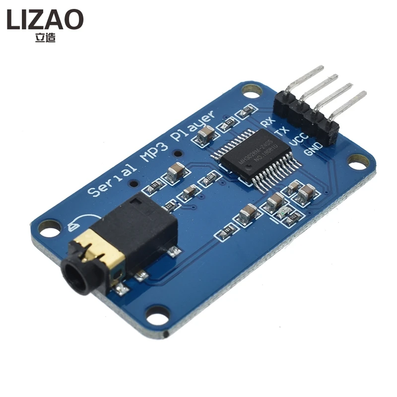 Модуль музыкального плеера YX5300 UART с TTL последовательным управлением поддержка MP3