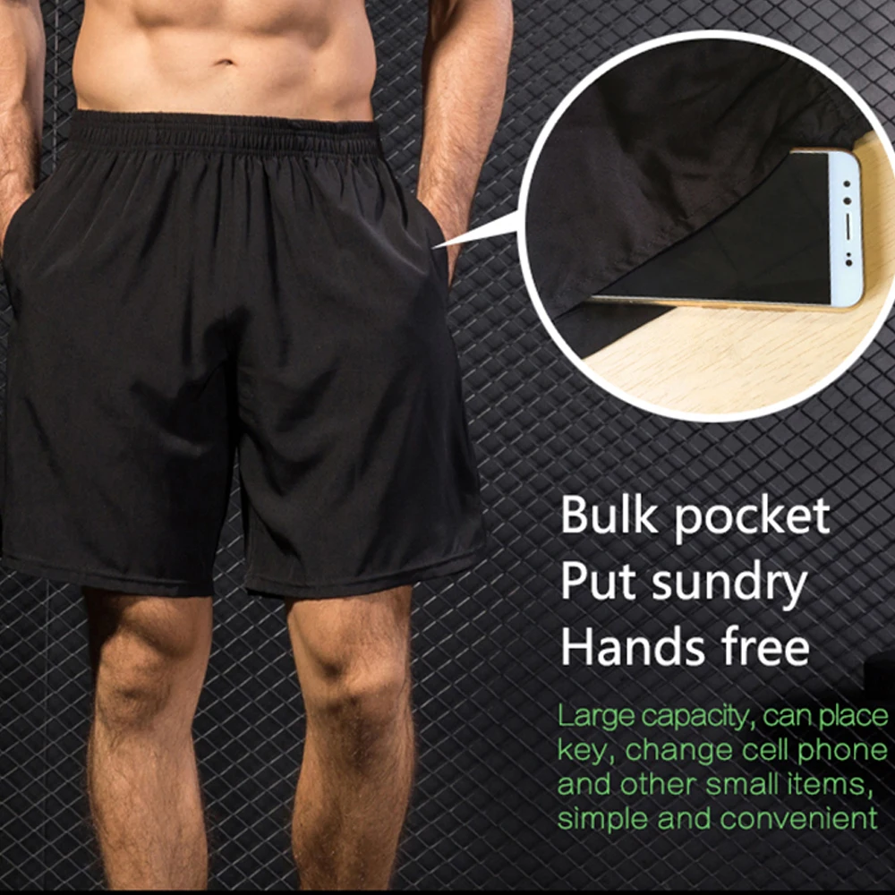 2018 New Runnings Shorts Men Compression Quick Dry Gyms Tights Sportings Shorts With Pocket Plus Size Surfings Shorts Men