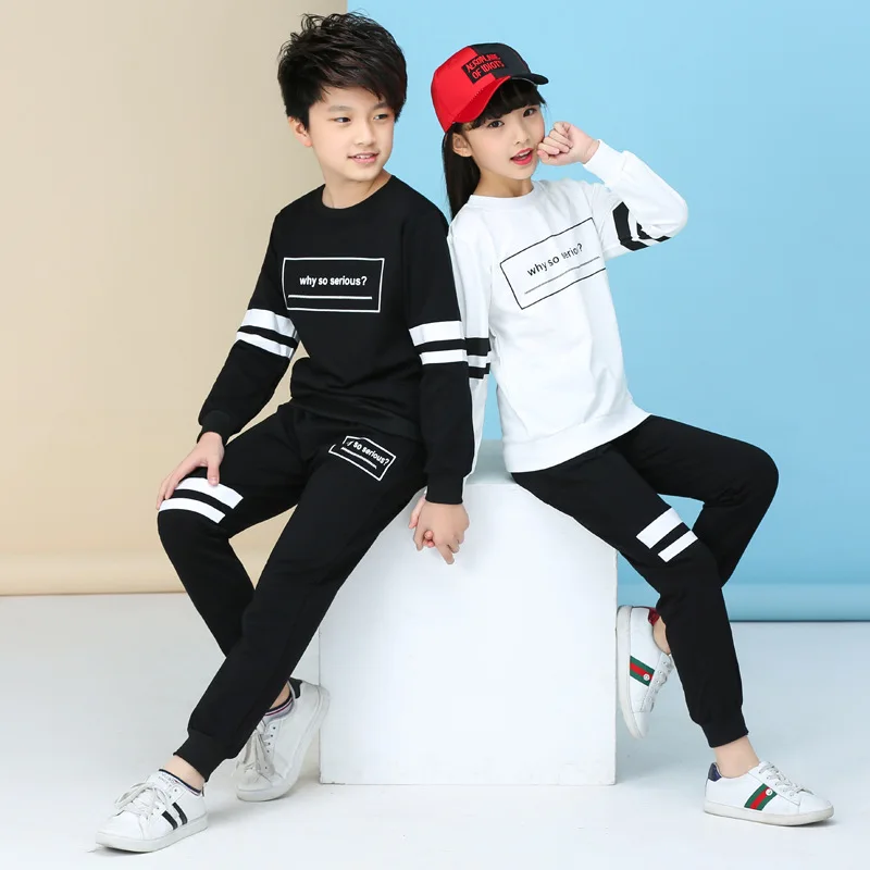 2018 Autumn Winter Big Boys Girls Clothes for Sister Brother Matching ...