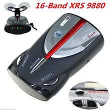 12V 16 bandas Cobra XRS 9880 láser Anti Radar Detector de coche 360 pantalla Led de Ángel
