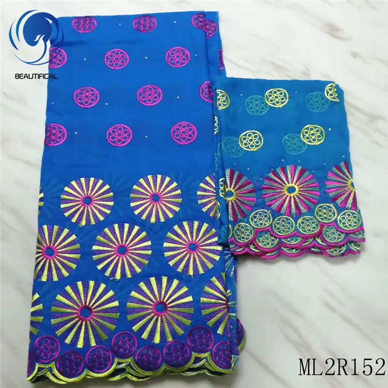 

BEAUTIFICAL African Embroidery Laces Swiss Voile Fabrics For Cloth Sewing African Lace ML2R152