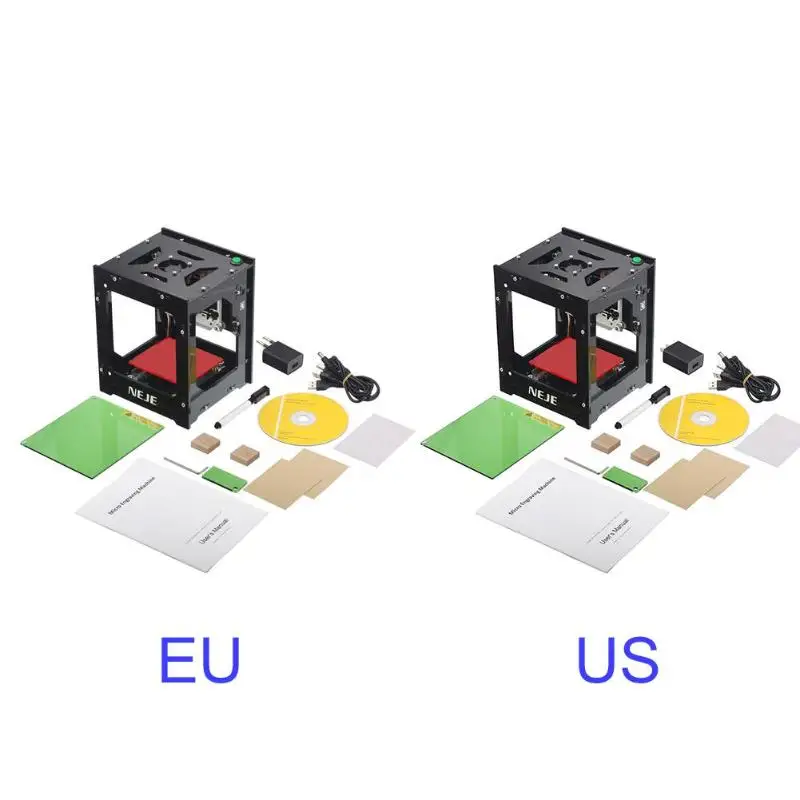 NEJE KZ 3000 МВт DIY деревянный маршрутизатор Настольный мини лазерный гравировальный станок с ЧПУ набор
