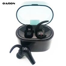 OASION TWS Bluetooth гарнитура Мини двойные наушники Bluetooth true беспроводной наушники с микрофоном беспроводные для телефона