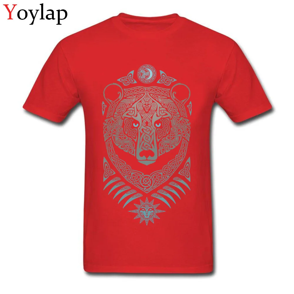 Normal Summer/Autumn FOREST LORD Tops Shirts High Quality Crewneck Short Sleeve Cotton Adult T Shirts Custom Tee-Shirt red
