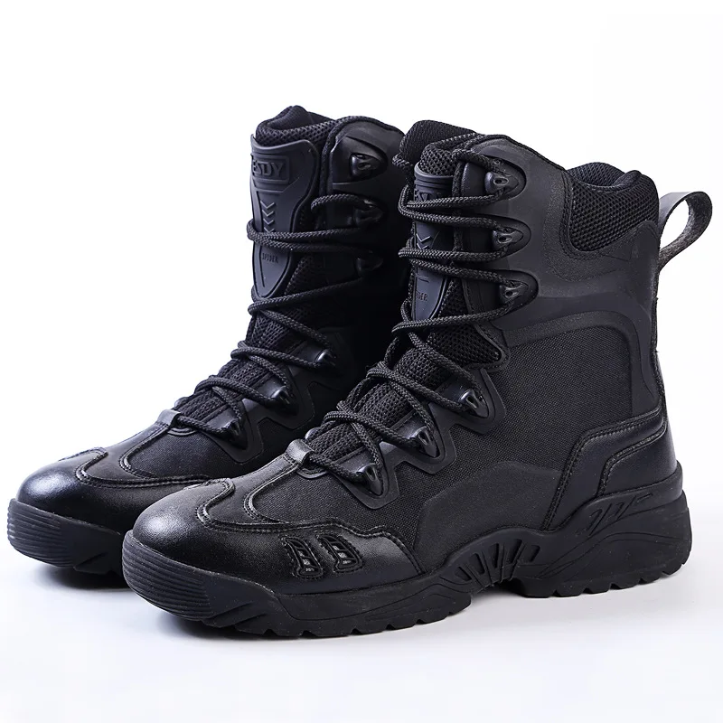 Buy Hiking shoes Winter outdoor military boots men's