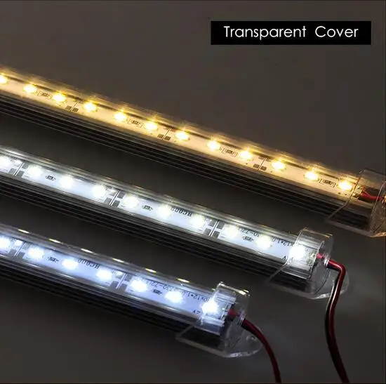 Светодиодные бар огни DC12V 5630 5730 полосы белый холодный теплый светодиодные трубки