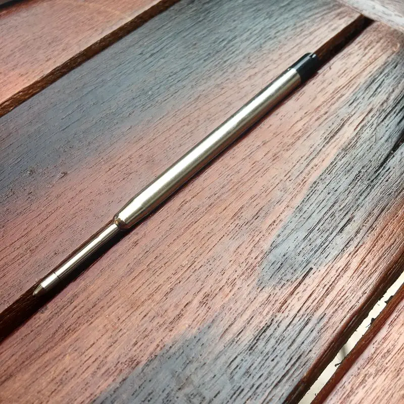 1 комплект из 20 шт. 98 мм черные чернильные ручки заправляемая Шариковая ручка для латунной шариковой ручки