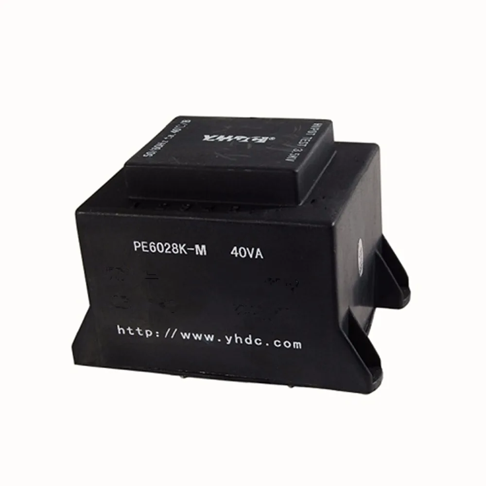 

PE6028K-M 40VA/230V/2*18V Encapsulated transformer PCB Welding transformer