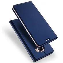 DUX DUICS pour samsung A7 2017 cas flip PU en cuir souple de silicium retour pour samsung galaxy A7 2017 Cas de couverture