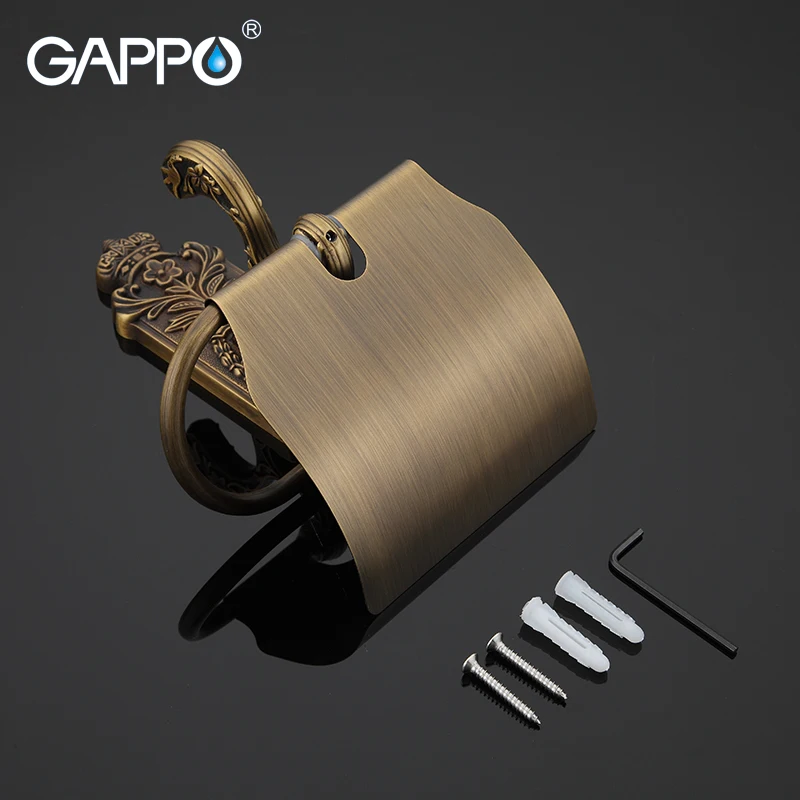 Billig GAPPO Zink Legierung Papier Halter Abdeckung rolle Wc Papier Aufhänger halter Edelstahl Abdeckung Wc Bad Hardware Handtuch