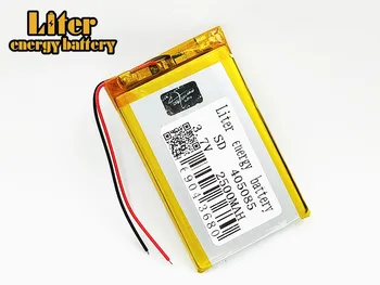 

3.7V 2500mAh 405085 Lithium Polymer Li-Po li ion Rechargeable Battery cells For Mp3 MP4 MP5 GPS DVD mobile bluetooth Speaker