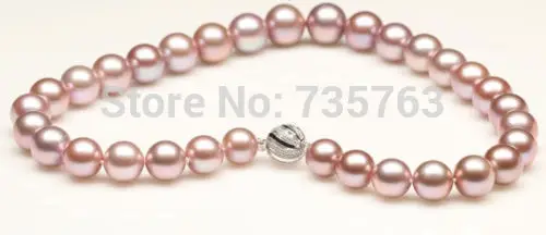 

xiuli 0014931 HUGE 18"15MM NATURAL SOUTH SEA GENUINE PURPLE LAVENDER PEARL NECKLACE 14KGP