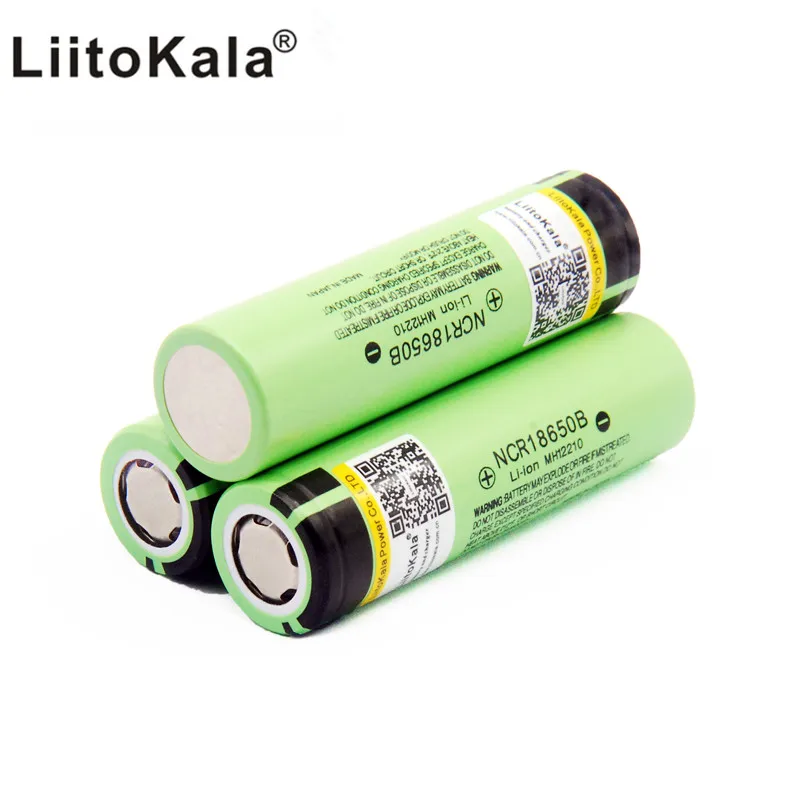 NCR18650B 3,7 v 3400mah 18650 перезаряжаемые литиевые батареи батарея для фонарика - Цвет: 3 PCS battery