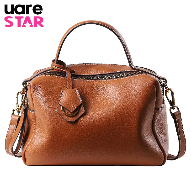 

YAGELI brand genuine leather women's shoulder bags luxury brand design crossbody bags for women ladies leather handbags