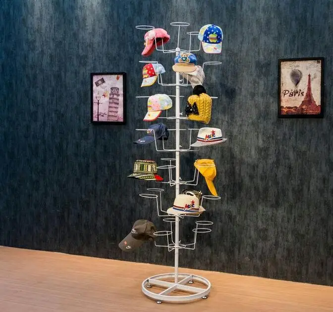 Hat rack.. Rack of iron art European gantry hat stand..
