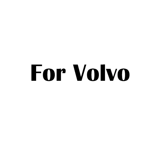 Полый металлический автомобильный брелок с логотипом, брелок, логотипы марок машин, брелок для ключей, автомобильные аксессуары, брелок для автомобиля кольцо Для VW для Hyundai Peugeot Honda Toyota Chevrolet Volvo Nissan Mitsubishi - Название цвета: For Volvo