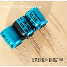 30 шт/50 шт Rubycon RX30 серия 100 мкФ/50 в(высокая температура 130) электролитические конденсаторы