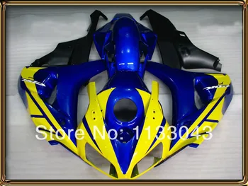 

100%Fit injection Fairings for HONDA CBR1000 06 07 CBR1000 RR 2006 2007 CBR 1000RR 06 07 Blue yellow fairing kits #1V44V