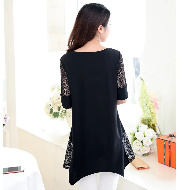 Блузка женская большого размера L 5XL 2017|female clothing|plus size women blousewomen blouses |
