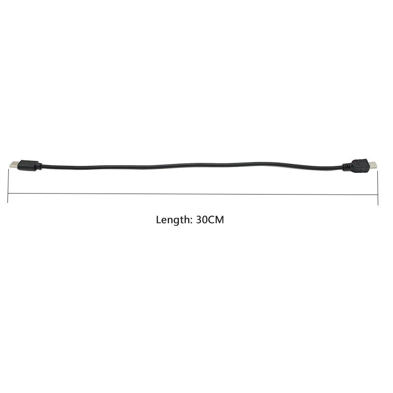 Micro USB 2 0 Male to Mini 5pin data зарядный кабель Адаптер конвертера OTG Кабели 30 см micro usb mini