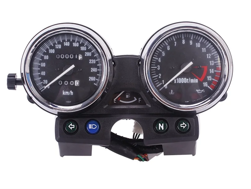 Motorcycle Speedometer Tachometer speed instrument assembly for Kawasaki Zephyr 400 X ZRX400
