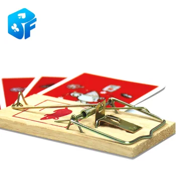 

Free shipping card In Mousetrap magic tricks magic props