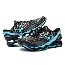 Mizuno Wave Prophecy 8 Professional синий дышащий амортизацию Спорт баскетбольные кеды цвета легкий для мужчин Спортивная обувь