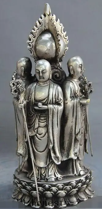 Тибетский буддийский храм серебряная статуя Будды|statues gods|buddha statue woodbuddha brass |