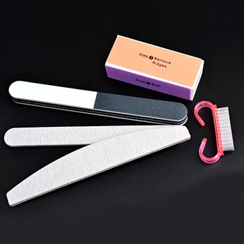 

5pcs/set High Quality Nail Art Buffer File Block Brush Medicure Pedicure Buffing Sanding Polish DIY Beauty Manicure Tools