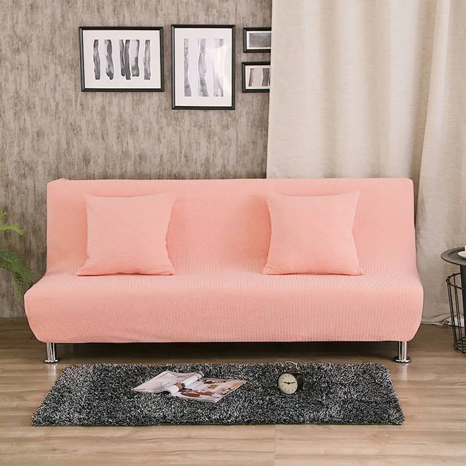 Uuiversal Stretch Sofa Bed Covers For Living Room Armless Couch Uuiversal Stretch Sofa Bed Covers For Living Room Armless Couch Slipcovers Removable Yellow