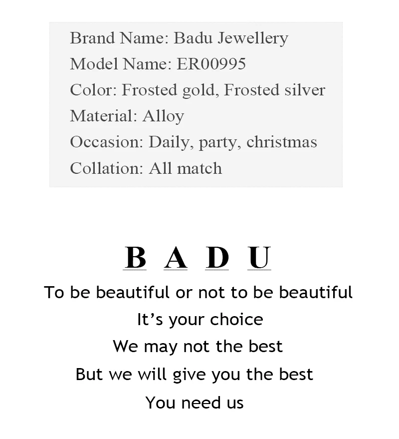 Badu, неровные круглые серьги-гвоздики для женщин, золото/серебро, винтажное ювелирное изделие, большая Панк мода, на каждый день, сплав, металл, Прямая поставка