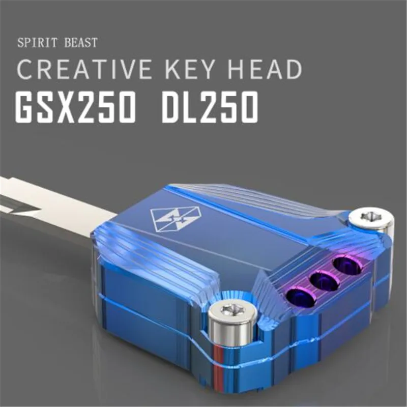 

SPIRIT BEAST Motorbike DL250 Key Cover Personalized Key Cover GSX250 Key Shell Motorcycle Modification Accessories