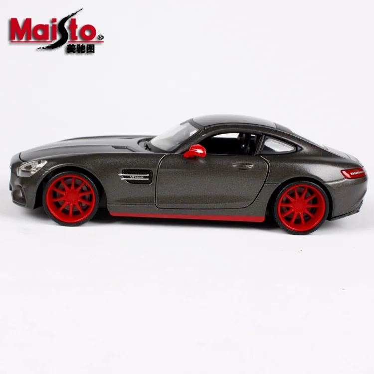 Maisto 1:24 Mercedes-Benz AMG GTsimulation модель автомобиля из сплава украшение Коллекция игрушек инструменты подарок