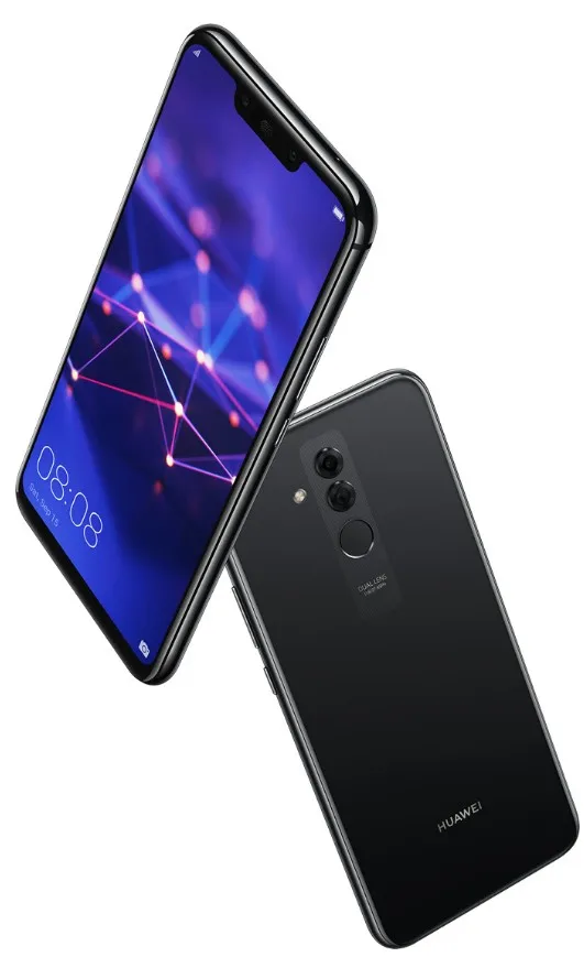 6,3 дюйма HUAWEI Коврики 20 Lite Maimang 7 6 ГБ 64 ГБ, мобильный телефон, Kirin 710 Octa Core Android 8,1 2340x1080 9 V/2A Quick Charge