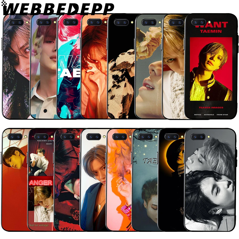 Мягкий чехол WEBBEDEPP KPOP SHINee Taemin для Huawei Honor 6 7A Pro 7C 8C 7X 8X 8 9 10 lite Note 10|Бамперы| |