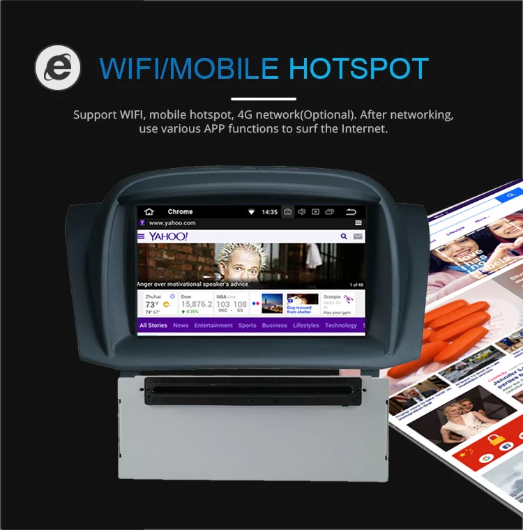Cheap Quad core Android 9.0 Car DVD For Fiesta 2009 2010 2011 2012 2013 2014 2015 2016 Auto Radio GPS Navigation Audio Video DAB+ WiFi 4