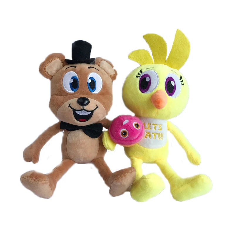 Five Nights At Freddy's 4 плюшевая подвеска FNAF Foxy Бонни и Чика Золотой Фредди кошмар Фредди медведь брелок игрушки 15-30 см подарки