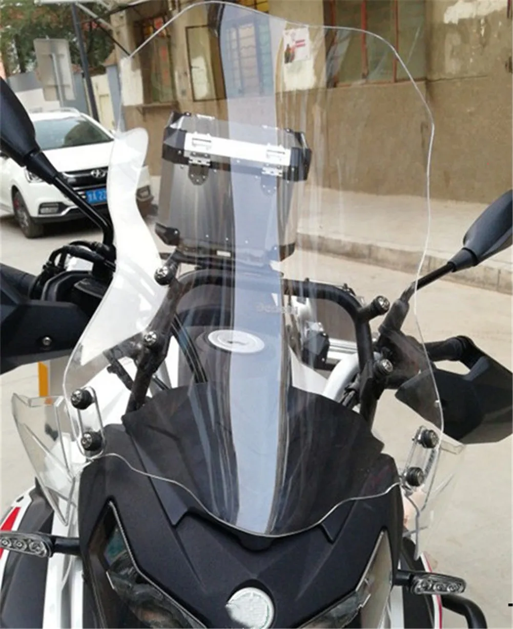 

Motorcycle Wind Deflectors Windshield Windscreen for Benelli TRK502 TRK 502