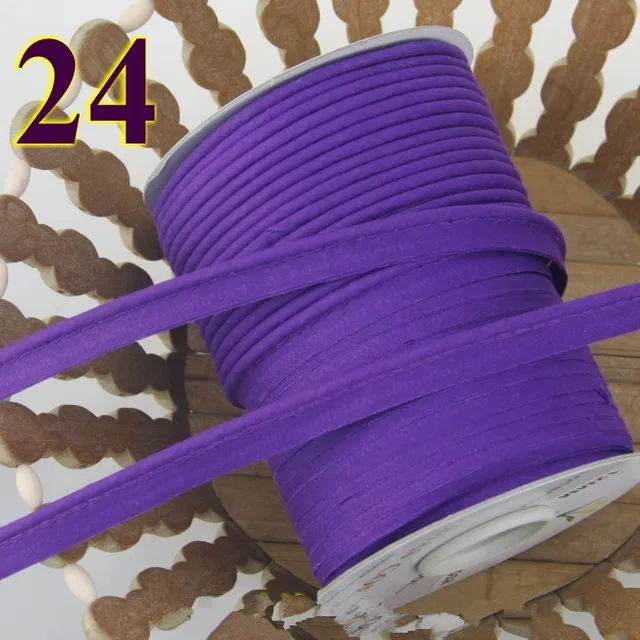 Cotton Bias Cord Tape Flange Piping Trim Binding Covered Insertion Tap Upholstery Sewing Textile